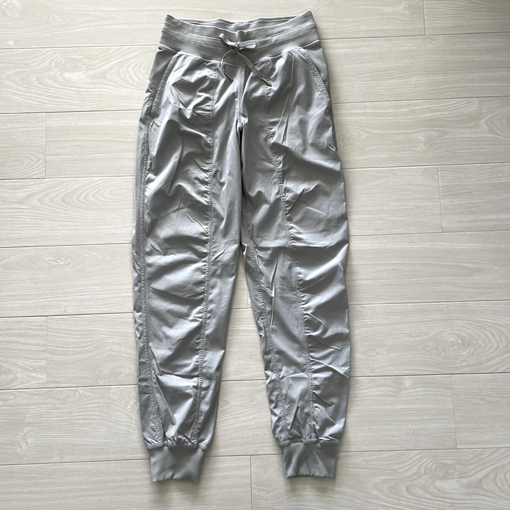 Lululemon Athletica Light Grey Dance Studio Pant